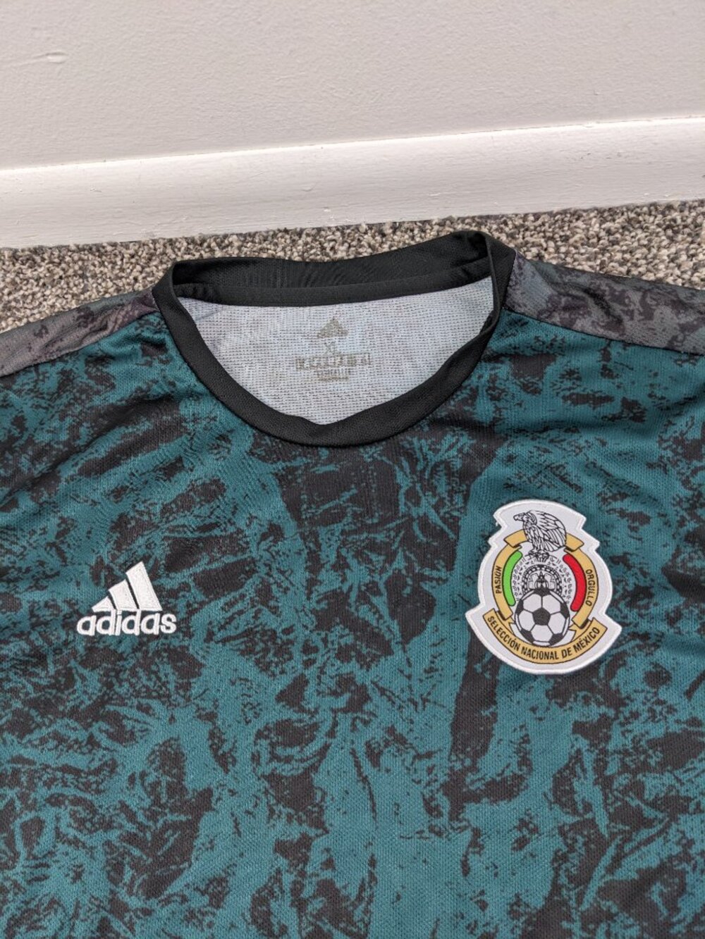Mexico National Team Soccer Football Jersey 2019-2020 Adidas Pre Match Mens XL